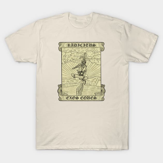 Radicitus Exos Eques T-Shirt by EyeSack